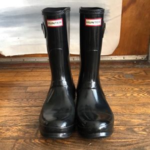 Black Hunter Short Boots